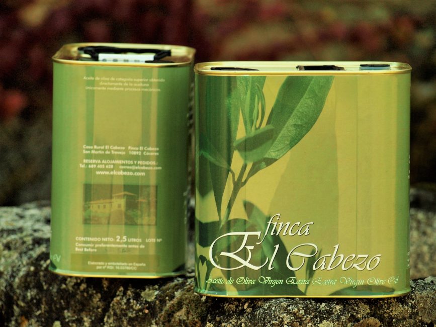 aceite de oliva virgen extra ecológico variedad manzanilla cacereña