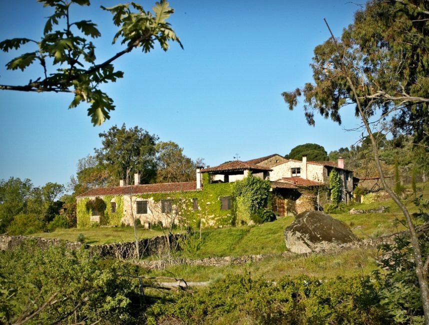 vista exterior de la casa