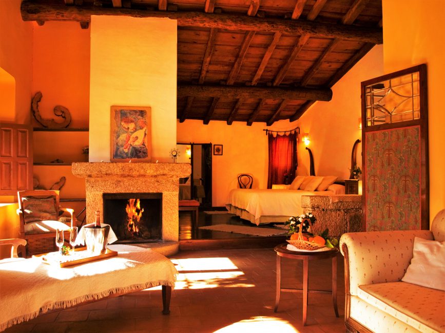 suite junior con chimenea